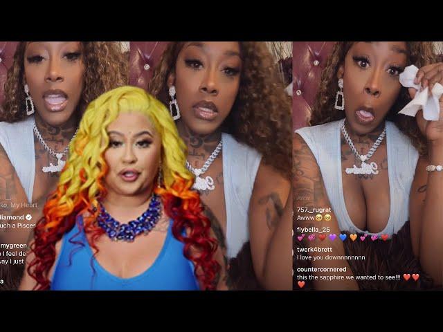 Sapphire Talks Smiley, Baddies East & More (Gets Emotional) !