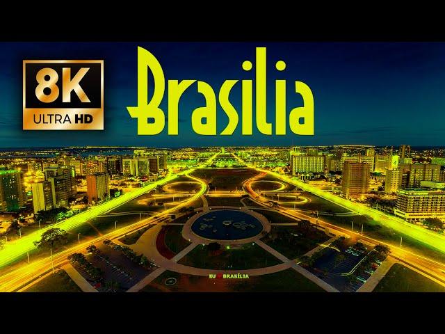 Brasilia, Capital of Brazil in 8K UHD Drone