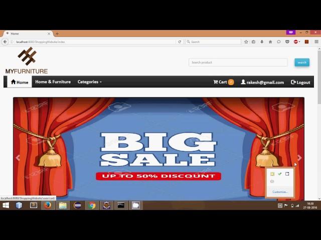 Online Shopping eCommerce Project - My Furniture