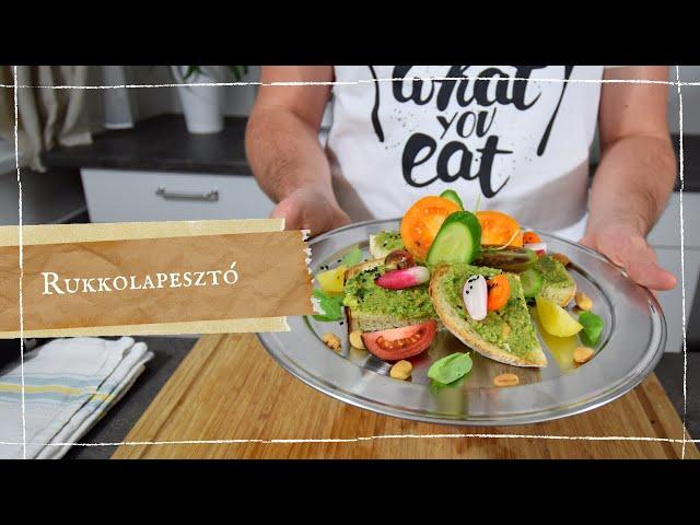 Nem bírod a rukkolát?! Készíts belőle egy egészséges pesto-t! Recept +infókkal ;)