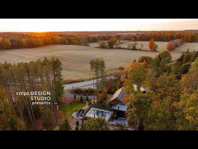 Rural Architectural Vacation Getaway 1 Hour from Toronto