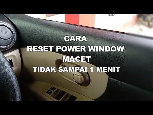 TUTORIAL Cara Reset Power Window Macet - Nissan Grand Livina #short