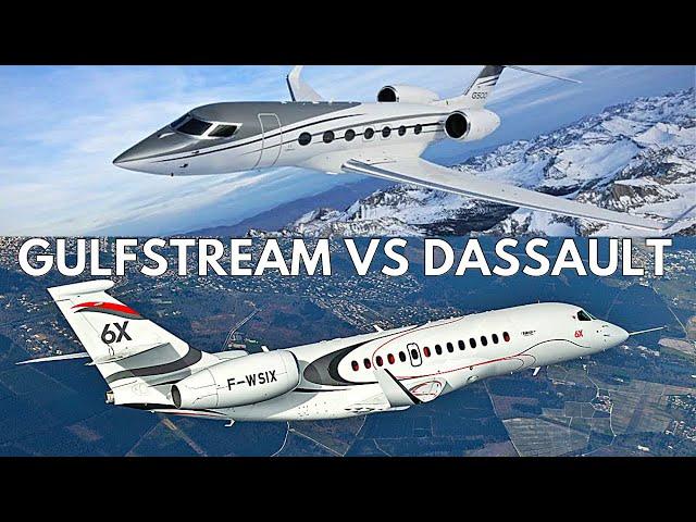 Gulfstream G500 vs Dassault Falcon 6X
