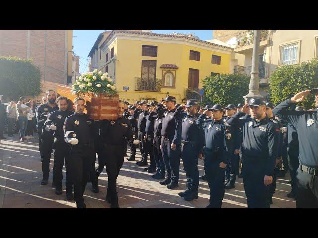 DESPEDIDA CON HONORES DEL AGENTE JUAN GARCÍA SALAR