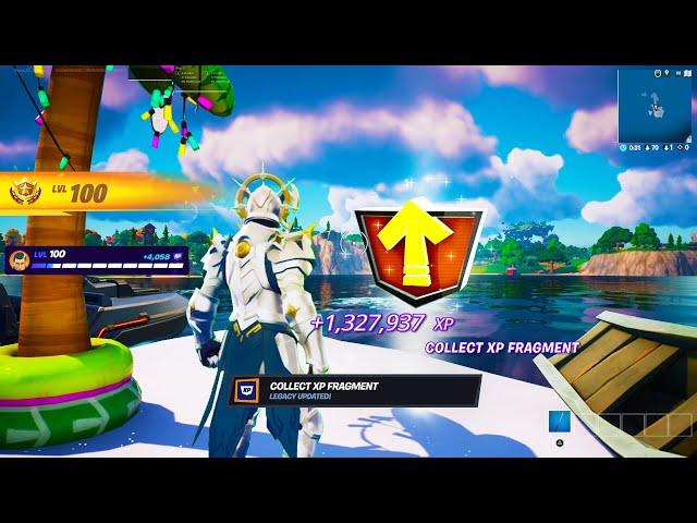 How to Get LEVEL 100 TODAY in Fortnite Chapter 4! (EASY)