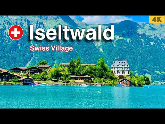 Real Life Fairytale Village in Switzerland | Iseltwald , Swiss Valley - Lake Brienz