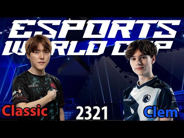  Classic (P) vs  Clem (T) - Gruppe B - Esports World Cup 2024 - StarCraft 2 - 2321