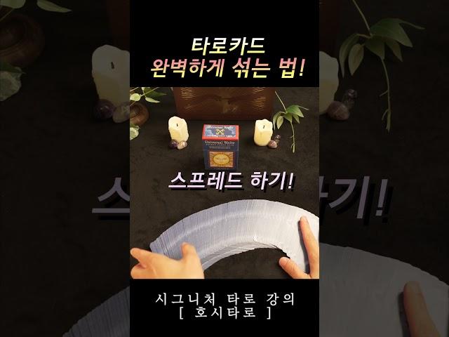타로카드 완벽하게 섞는법- 잘 섞어야 좋은 운세카드를 뽑을 수 있어요! #타로배우기 #타로리딩 #shorts #tarotreading