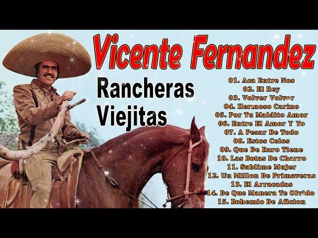 VICENTE FERNÁNDEZ 20 RANCHERAS PERRONAS - VICENTE FERNANDEZ LAS MEJORES RANCHERAS