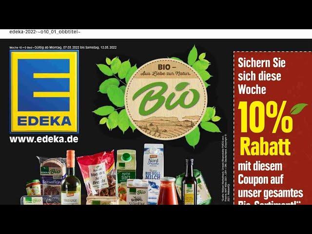  Edeka Katalog Prospekt 7. bis 12. März 2022 - Neuigkeiten, Angebote Deutschland 