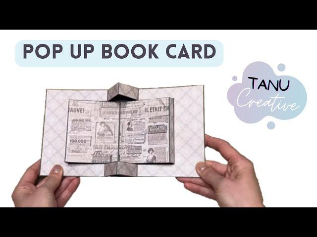 Pop Up Book Card Tutorial