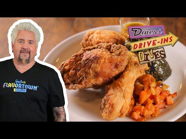 Guy Fieri Eats Killer Soul Food in Atlanta | Diners, Drive-Ins and Dives | Food Network