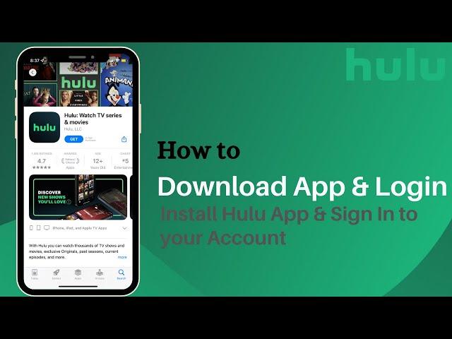 How to Download Hulu App and Login | Sign In Hulu