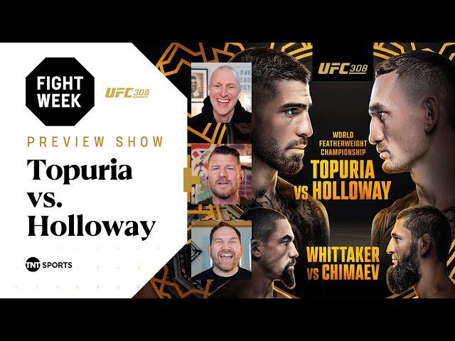 Ilia Topuria vs. Max Holloway #UFC308 Preview Show  Fight Week With Michael Bisping ‍