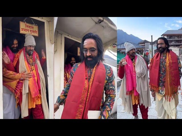 Manchu Vishnu and Manchu Mohan Babu Visuals at Kedarnath | #kannappa | Manastars