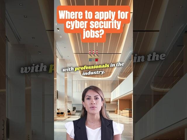 Where to APPLY for Cybersecurity JOBS in 2025!