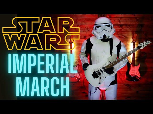 How to Play Imperial March on Guitar - Star Wars "Darth Vader Theme" Guitar Lesson / Tutorial