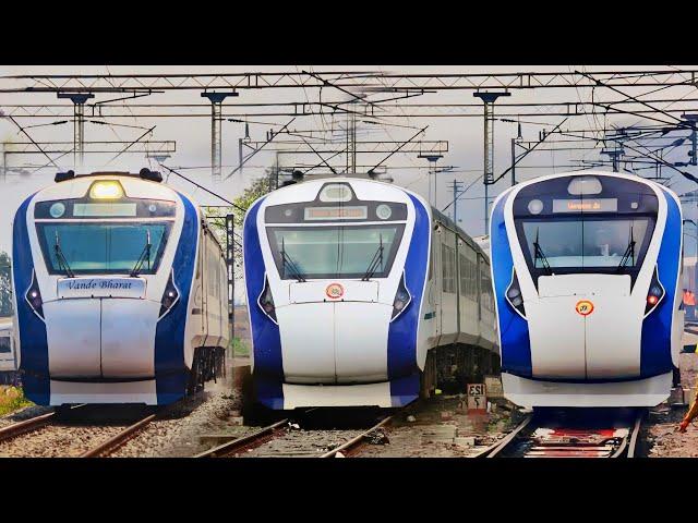 Dangerous 25 VANDE BHARAT Trains of Indian Railways at Full Speed - IR