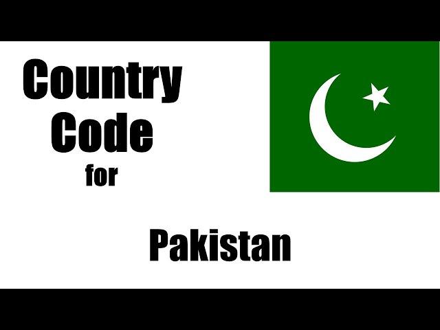 Pakistan Dialing Code - Pakistani Country Code - Telephone Area Codes in Pakistan