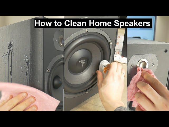 How to Clean Home Speakers DIY