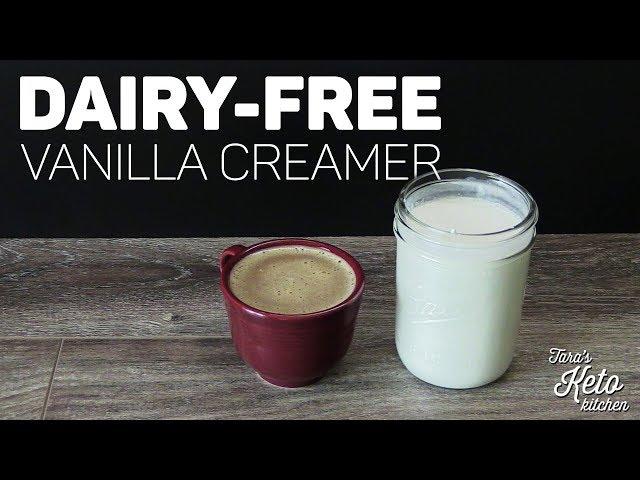 Dairy Free Keto Vanilla Coffee Creamer (1 carb) from Tara's Keto Kitchen