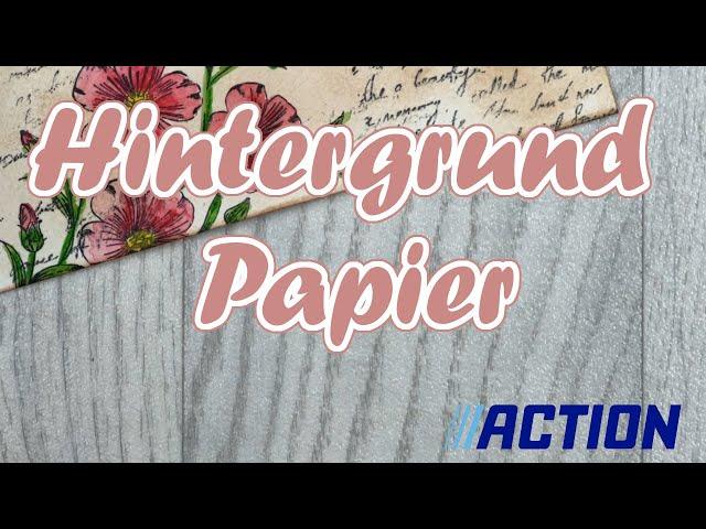 Hintergrund Papier mit Stempeln von Action