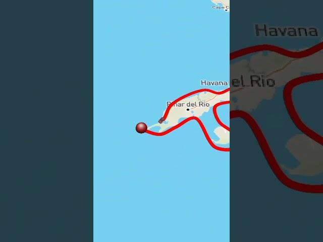 A new empire: Cuba #geography #map #cuba @Unofficial_OG