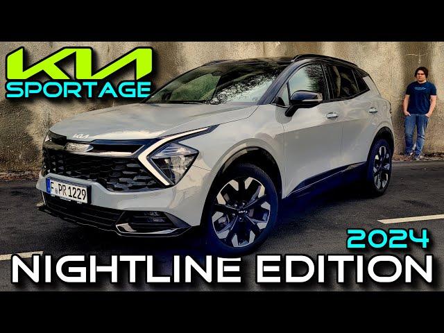 2024 Kia Sportage NIGHTLINE EDITION - 1.6 T-GDI DCT AWD Mildhybrid - Test Fahrbericht Review deutsch