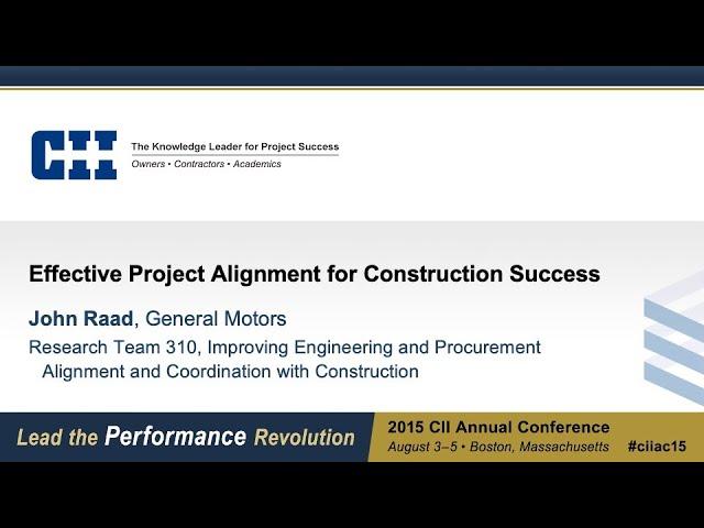 Effective Project Alignment for Construction Success