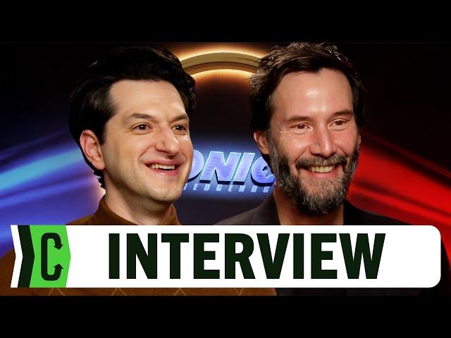 Keanu Reeves and Ben Schwartz Talk Sonic the Hedgehog 3, Improv, and Whoa