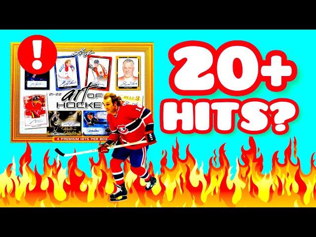 SUCCESS! 2021-22 Leaf Art of Hockey Hobby Box vs Case Break (2023) | 2022-23 SYNERGY NEXT!