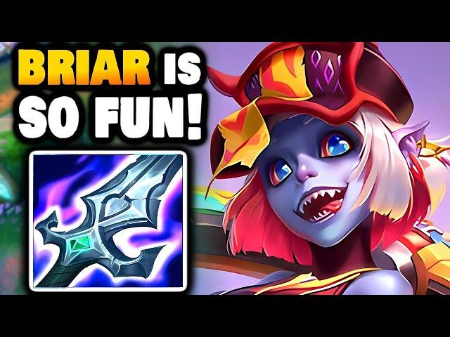 How to HAVE FUN playing LEAGUE OF LEGENDS with BRIAR JUNGLE | 14.15