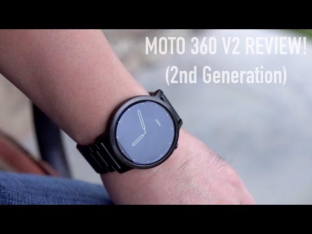 Moto 360 V2 Unboxing and Review! (Second Generation)