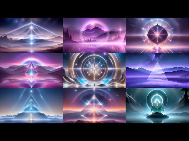 Light Codes DNA Activation - Light Language Starseed Sound Healing - 432Hz + 444Hz + 528Hz + 888Hz