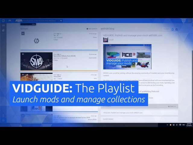 withSIX VIDGUIDE: The Playlist