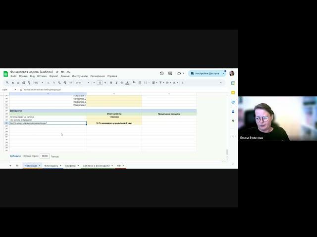 Финансовая модель | Нескучные финансы | 13.06.2024