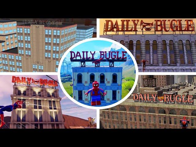 Daily Bugle Evolution in Spider Man Games (1995 - 2025)