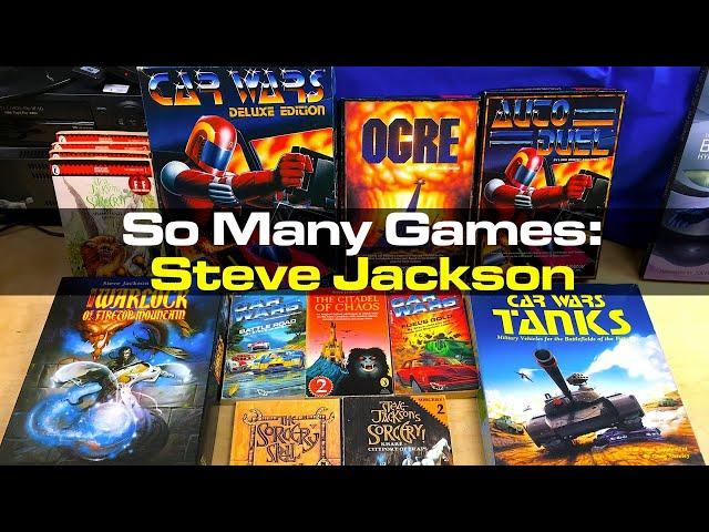 Steve Jackson: My Favourite Game Designer(s)