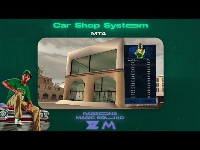 [MTA:SA]Carshop System Fivem + Model/Map  (Download)