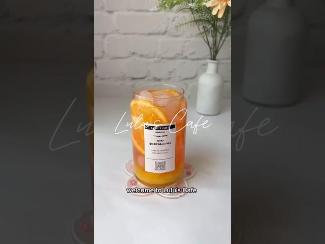Orange mocktail  // Super easy, refreshing and pretty  Comment what other drinks you want to