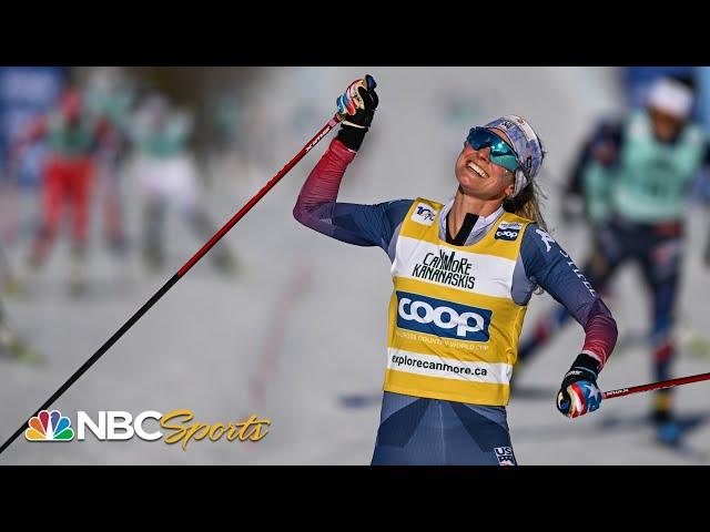 Jessie Diggins continues dominant season with 15K crown in Canmore | NBC Sports