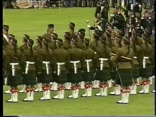 Gordon Highlanders Bicentenary Parade