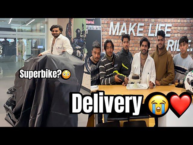 Finally! Taking delivery of my BMW From Youtube money   Superbike?