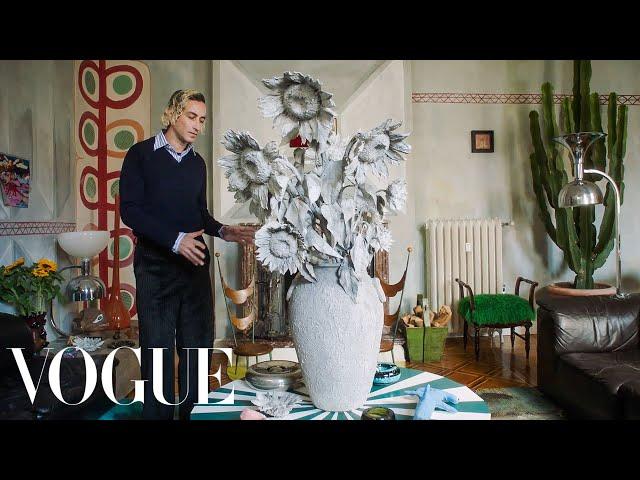 Inside this Fashion Designer's Eclectic Milan Apartment Filled With Wonderful Objects | Vogue