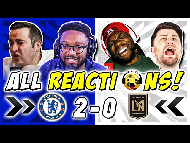 CHELSEA + RIVAL & HATERS FAN REACTIONS TO CHELSEA 2-0 LAFC | FIFA CLUB WORLD CUP FANS REACTION