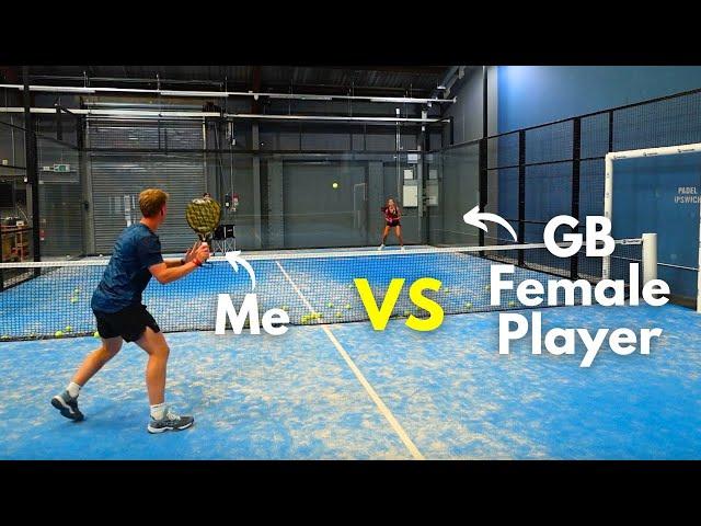 I Trained VS 15-Year-Old GB Padel Player!