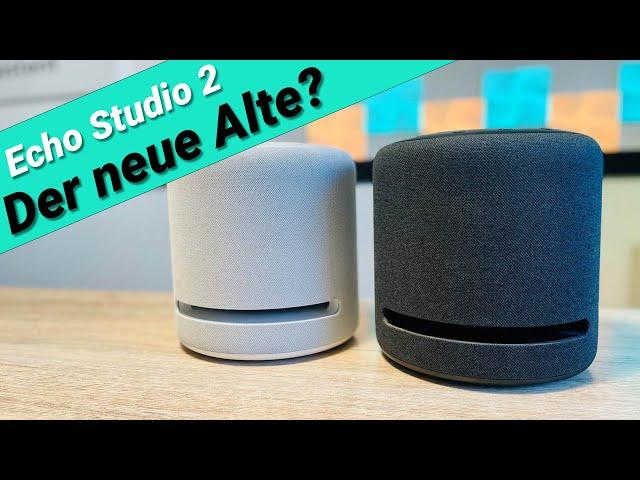 Echo Studio 2022 im Test - Klangvergleich mit dem Echo Studio in Schwarz