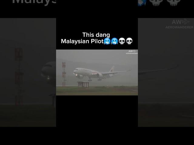 This Dang Malaysian Pilot #aviation #shorts #malaysiaairlines #whoisshe #planespotting