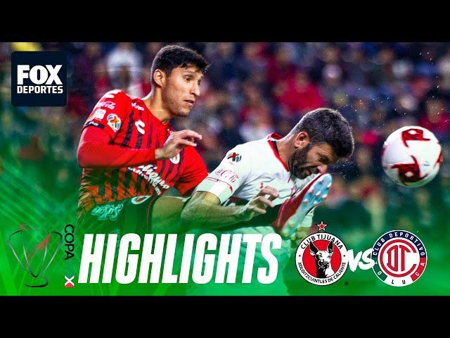 Xolos 3-0 Toluca | HIGHLIGHTS | Semifinal Ida | Copa MX