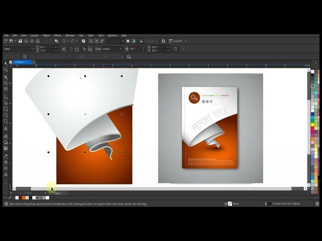 How To Create Most Creative Graphic Design Template with Freehand Tool - Tips & Tricks For Beginners